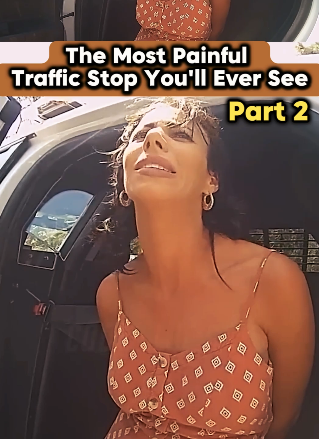 The Most Painful Traffic Stop 🛑 Part 2 #cops #copsoftiktok #copsontiktok #police 
