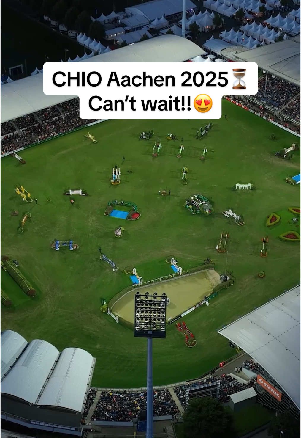 Can’t wait for CHIO Aachen 2025! 😍😍 #chioaachen #horses #sports #event #horseshow #equestrian #aachen #pferde #showjumping #stadium #arena #goosebumps 