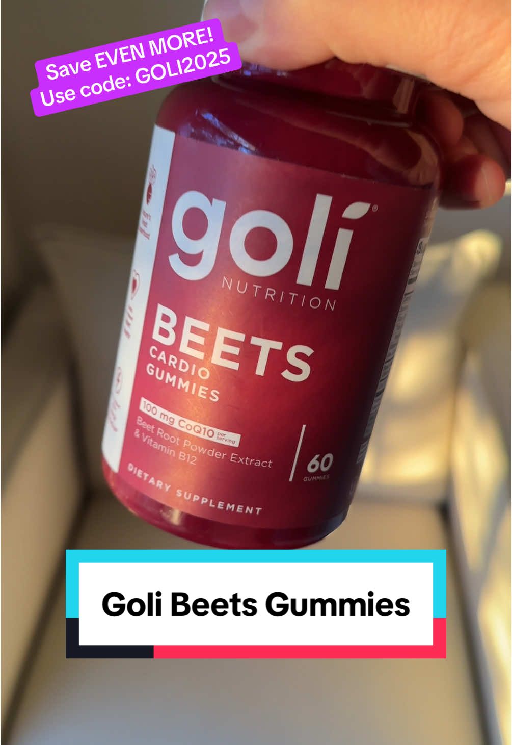 Goli Beets Gummies are my favorite way to enjoy the benefits of beets without the earthy taste. 🍓✨ They’re fruity, delicious, and such an easy part of my daily routine. For me, they help me feel more energized and ready for the day. Click the link below and grab yours now! #GoliGummies #BeetsGummies #Beets #WellnessRoutine #DailyEnergy #HealthyHabits #WellnessMadeEasy #Goli #GoliForGood #cardiovascularhealth #hearthealth 