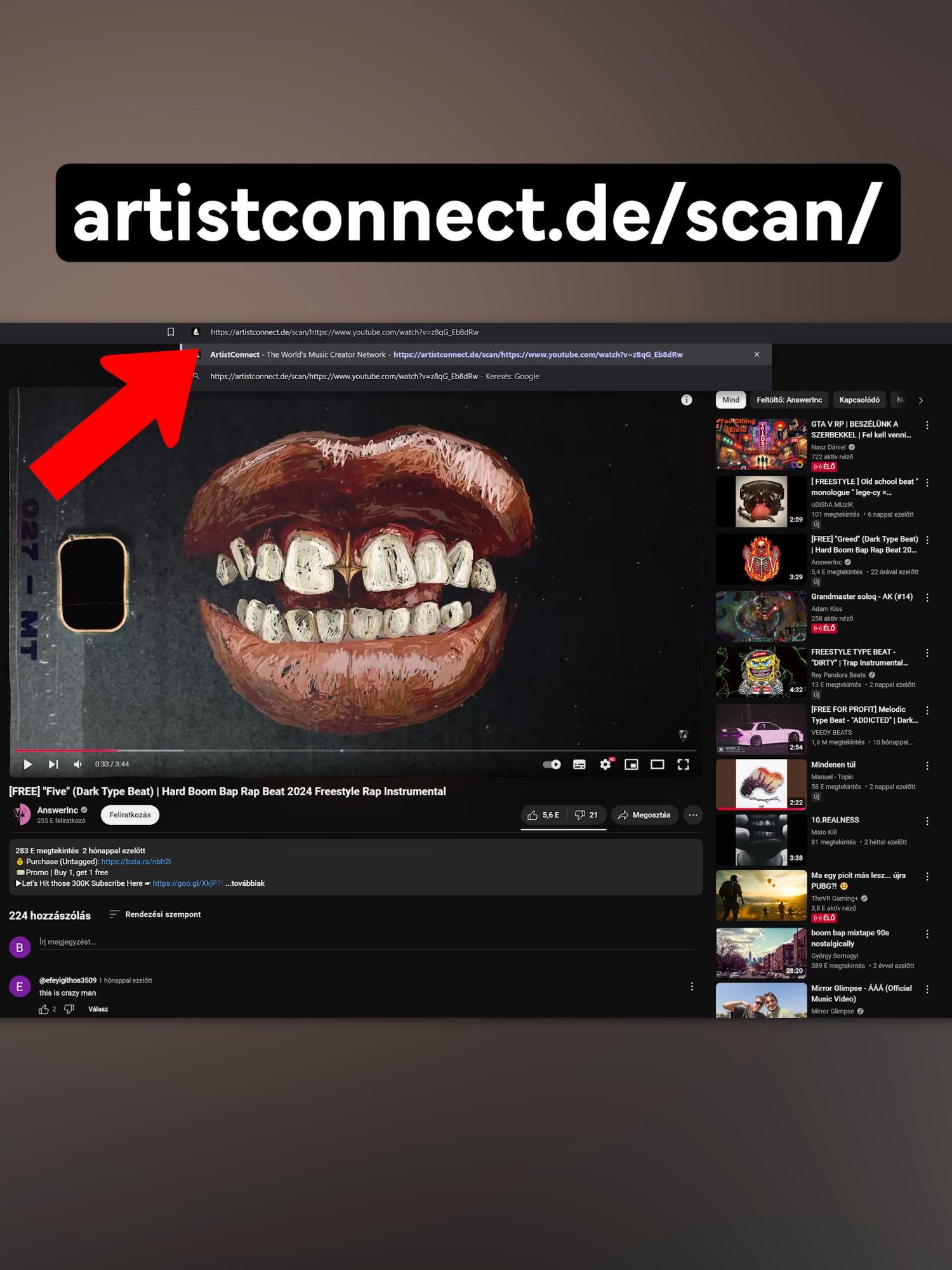 Így ELLENŐRIZD LE, Hogy Kik Használtak Már Egy ZENEI ALAPOT!🧐 #producer#zeneialap#zenekeszites#magyarzenek#weboldal#nekedbe #foryoupage❤️❤️