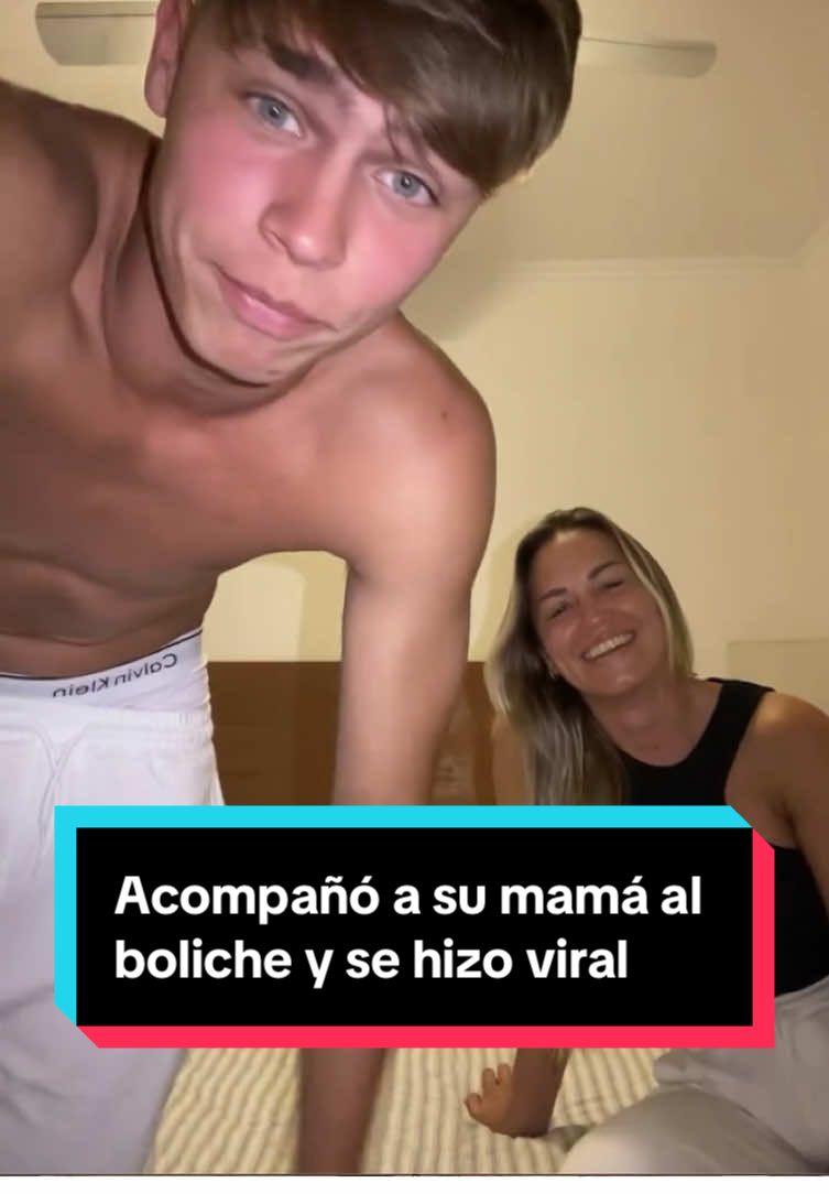 🎊 Este chico se mandó a un boliche de Villa Gesell, pero con la mejor compañía: ¡su mamá! 🪩 Juntos se pusieron a bailar y la rompieron en la pista. Porque no importa la edad, la energía y la diversión siempre se llevan en la sangre.  📹 Tik tok:  tomyriguera