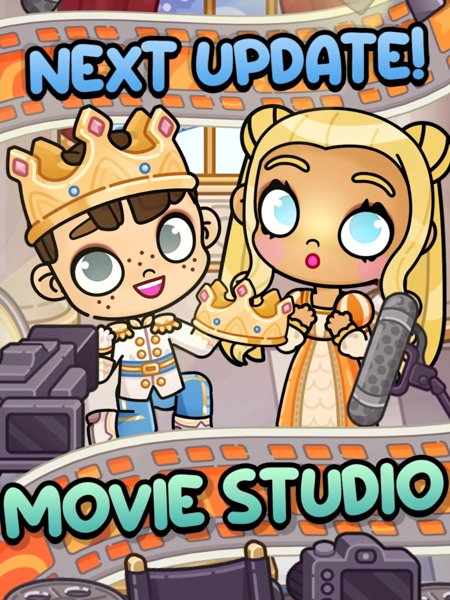 NEXT #AvatarWorld UPDATE! 🎬 Get ready to roll the cameras—the Movie Studio is coming to Stardust City! 🎥✨Watch the FULL TRAILER on our YouTube channel - link in bio! 📲 #pazu #avatarworldgame