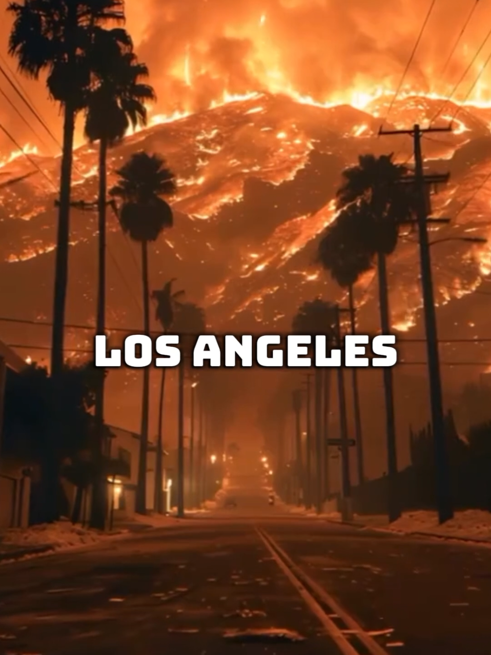 La ville de Los Angeles a été ravagé par des vents violents #videos #viral #foryou #fypageシ #incendies #losangeles #fyppppp 