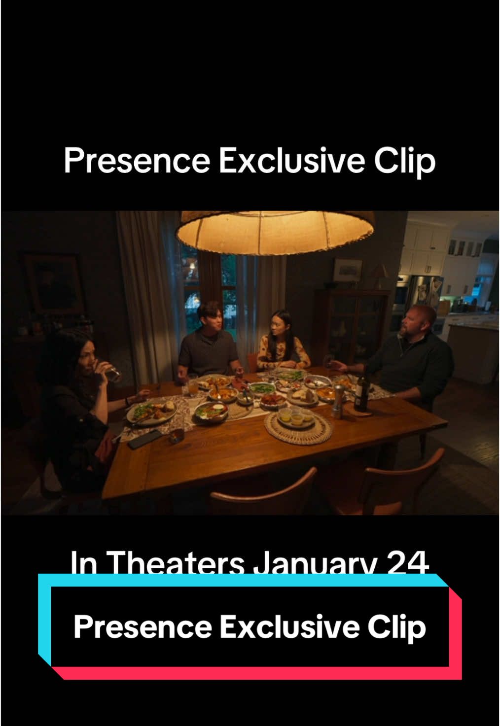 A ghost story unlike anything you’ve experienced before. Check out this exclusive clip from Steven Soderbergh's #Presence, and get tickets on Fandango today - In theaters January 24. #presencemovie #movietok #exclusive #horrortok #horror #lucyliu 