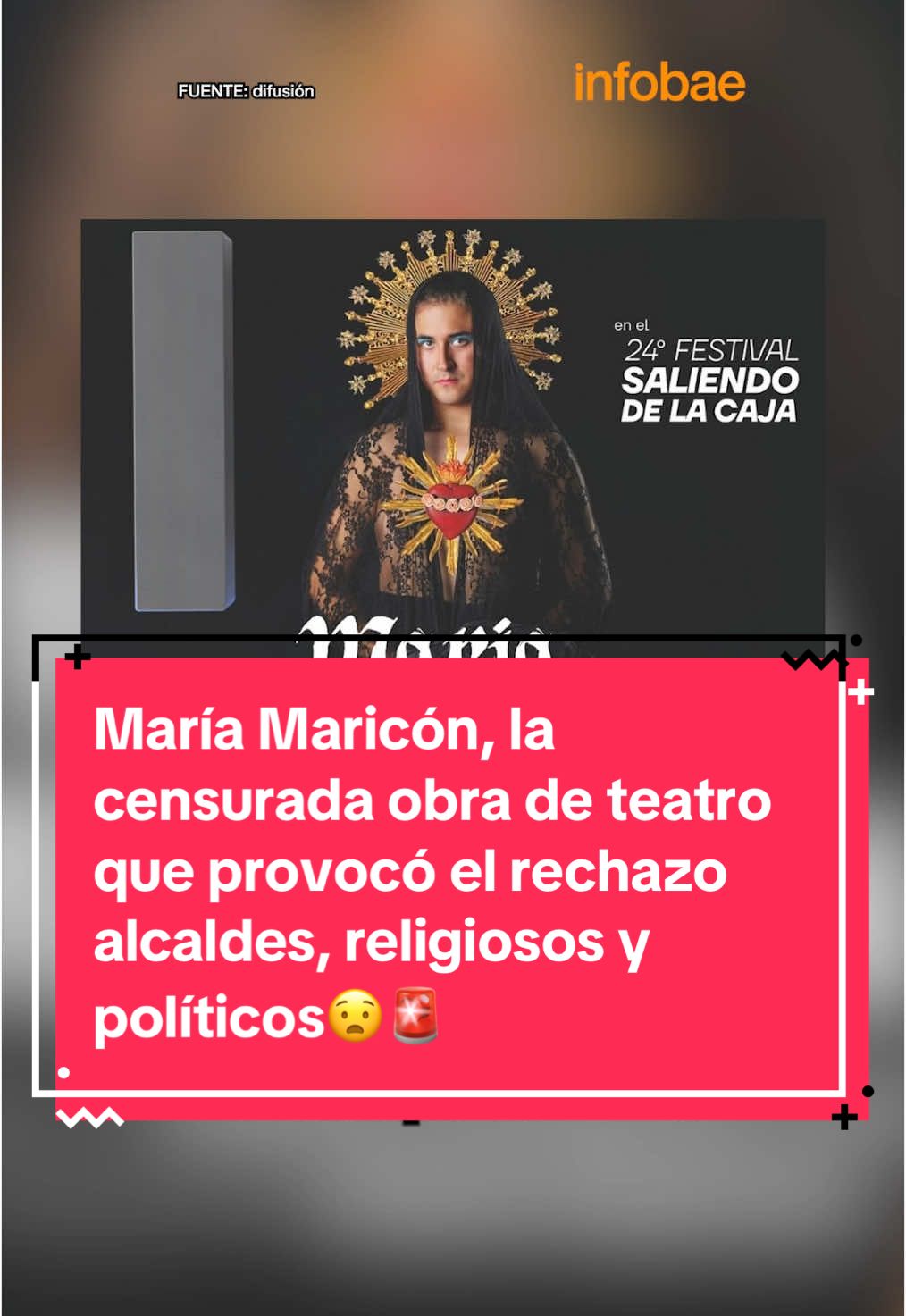 María Maricón, la censurada obra de teatro que provocó el rechazo alcaldes, religiosos y políticos😧🚨 #pucp #teatro #universidadcatolica #criticas #polemica #religiosos #politicos #infobaeperu #controversia 