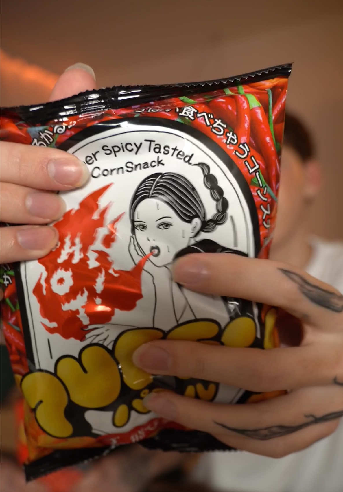 ✨Test Ostrych Przekąsęk✨ #test #spicyfood #spicysnacks #snacks 