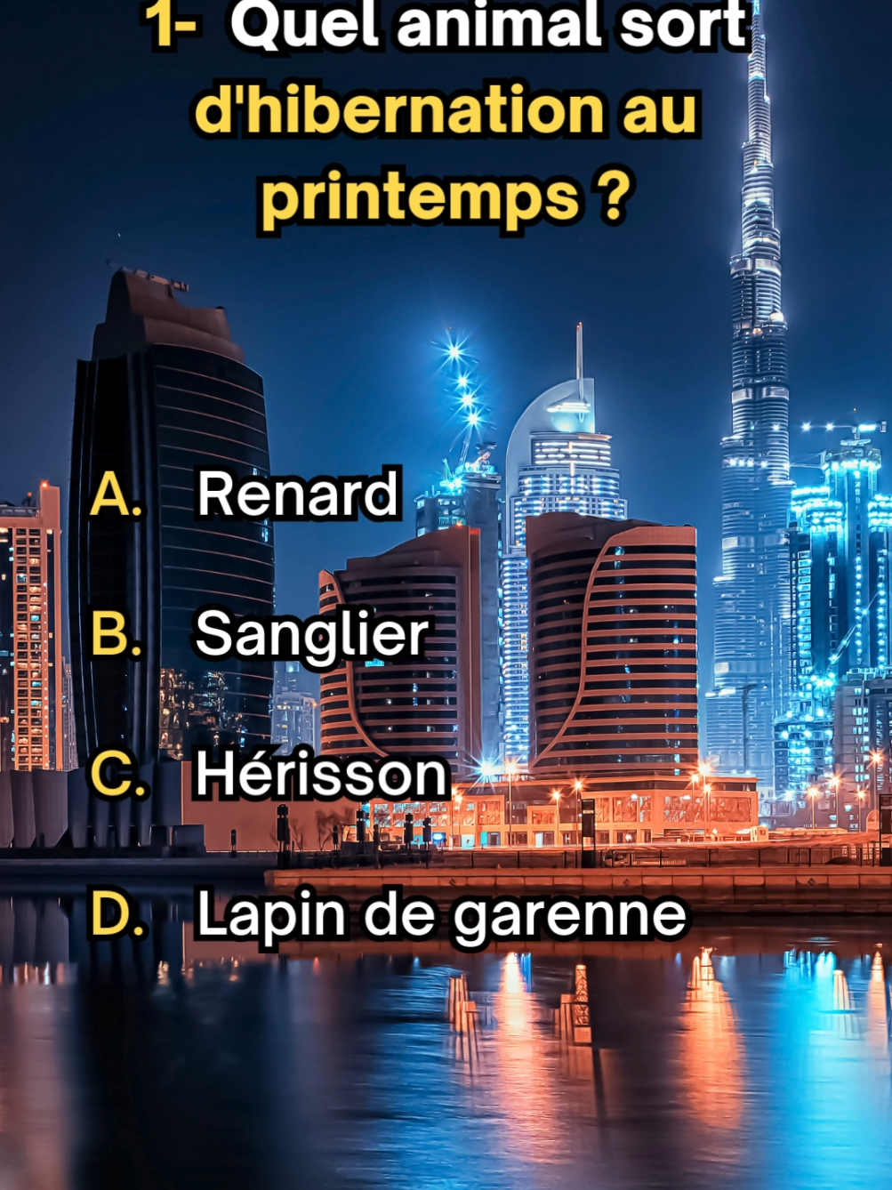 Ce quiz  vous permettra de mettre à l'épreuve vos connaissances de culture générale. #quiz #culturegenerale #apprendresurtiktok   #question #test