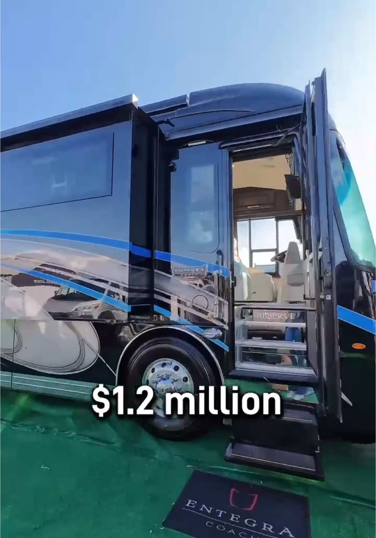 This is a 1 Million Dollar motorhome and is a limited 1 of 20 RV from Entegra Coach! Shout out to some of the best RV tour specialists in the world!! @The RV Hunter @Beerrunbus @Myles RVs  #rvtour #rv #motorhome #campertour #homeonwheels #luxuryrv 