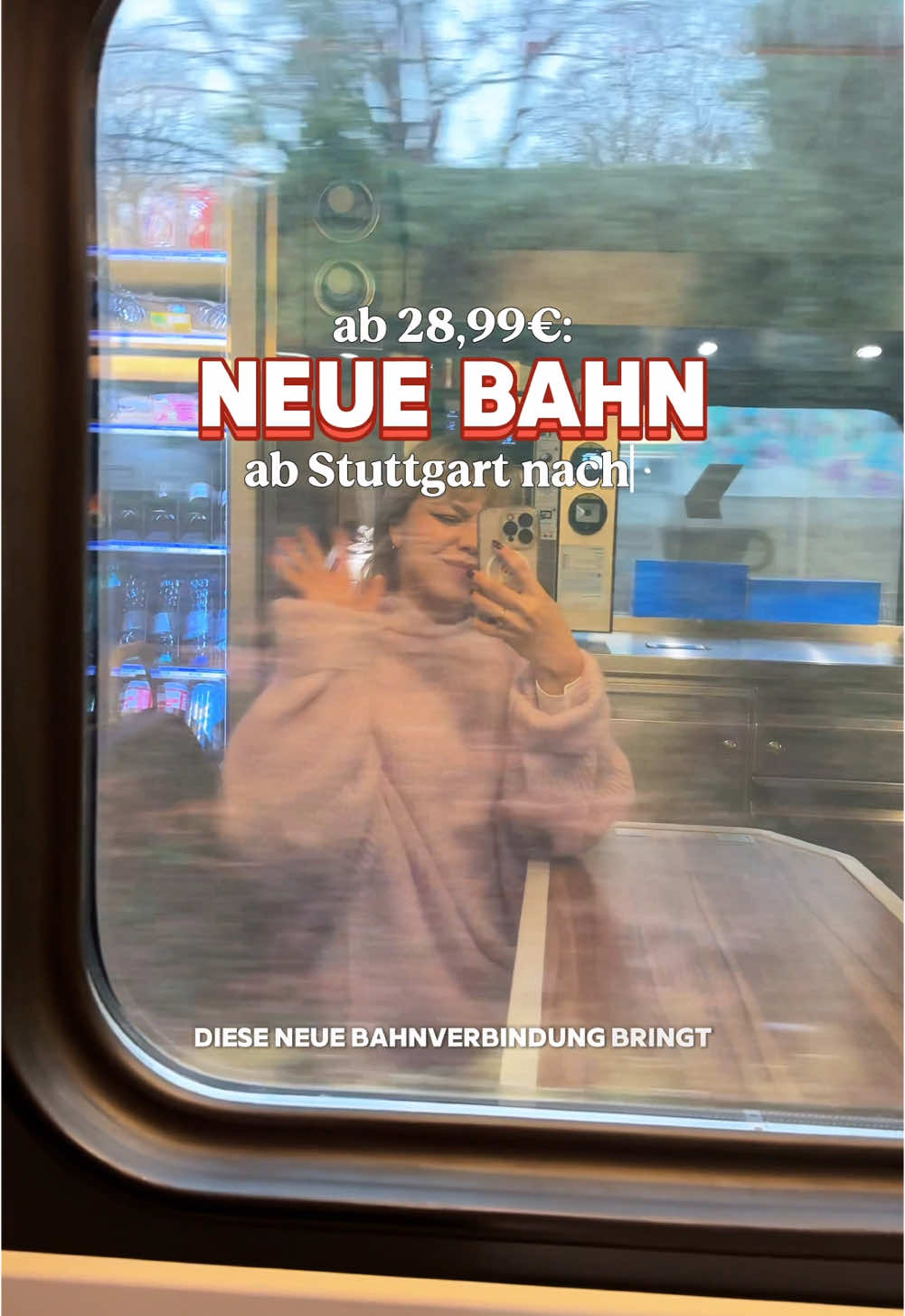 anzeige: Neue Bahn? 👀🚂 die nigelnagelneue Verbindung bringt euch jetzt nonstop von Stuttgart nach Wien! Eine meiner allerliebsten Städte auf dieser Welt 🫶🏼  Wie es in den WESTbahn Zügen so aussieht, welche Klassen es gibt, wie es da essenstechnisch aussieht und auch ein paar Ideen für euren Wien-Trip - alles im Video :)  wer war schon mal in der österreichischen Hauptstadt? Dropt eure Tipps! #bahn #zug #stuttgart #wien #gutzuwissen #reisetipps #travelguide #österreich #badenwürttemberg