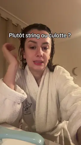 String ou culotte ? 