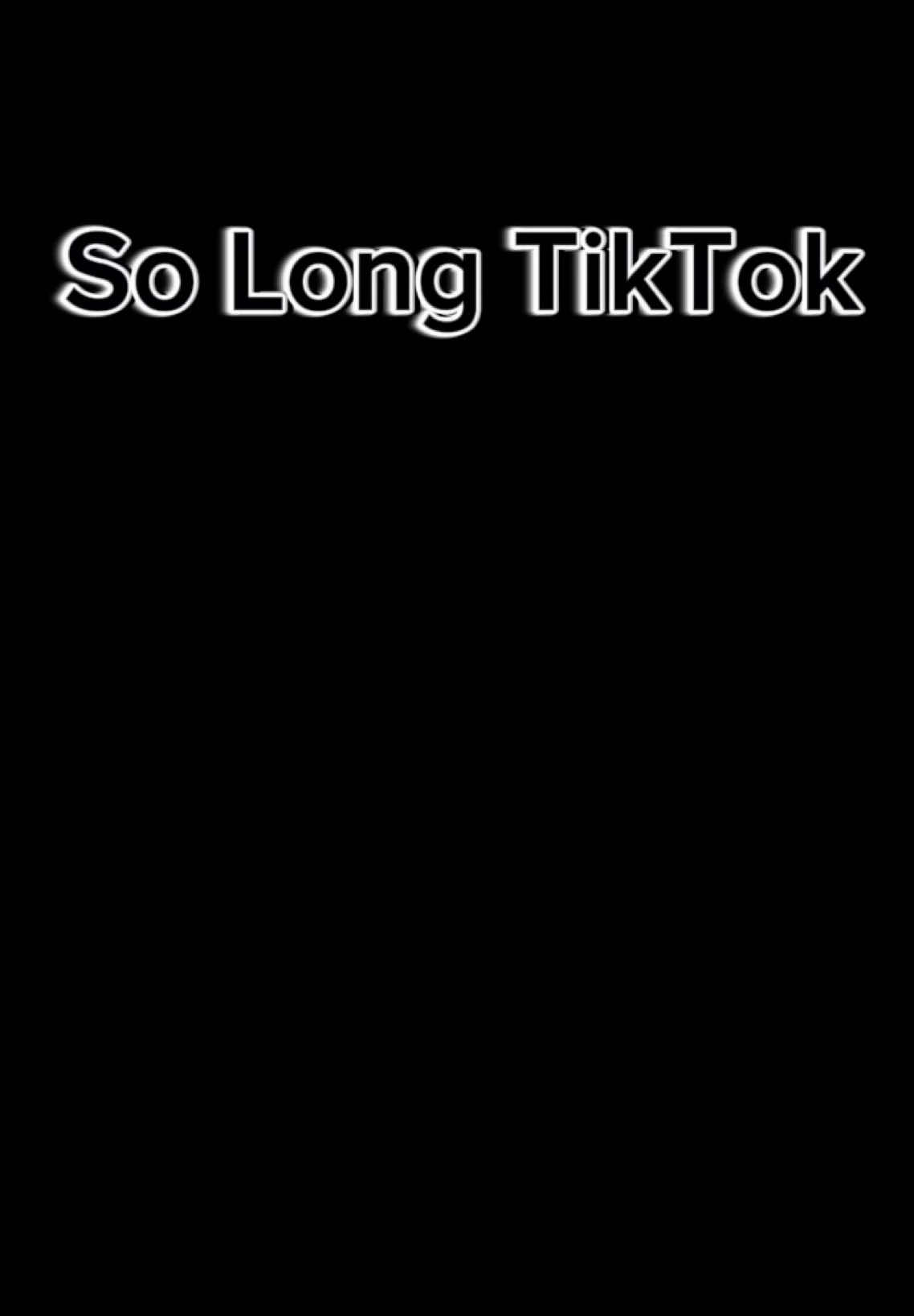 So long everybody… it’s been a great ride. #tiktok #tiktokban #ban #recap #meme #fyp 