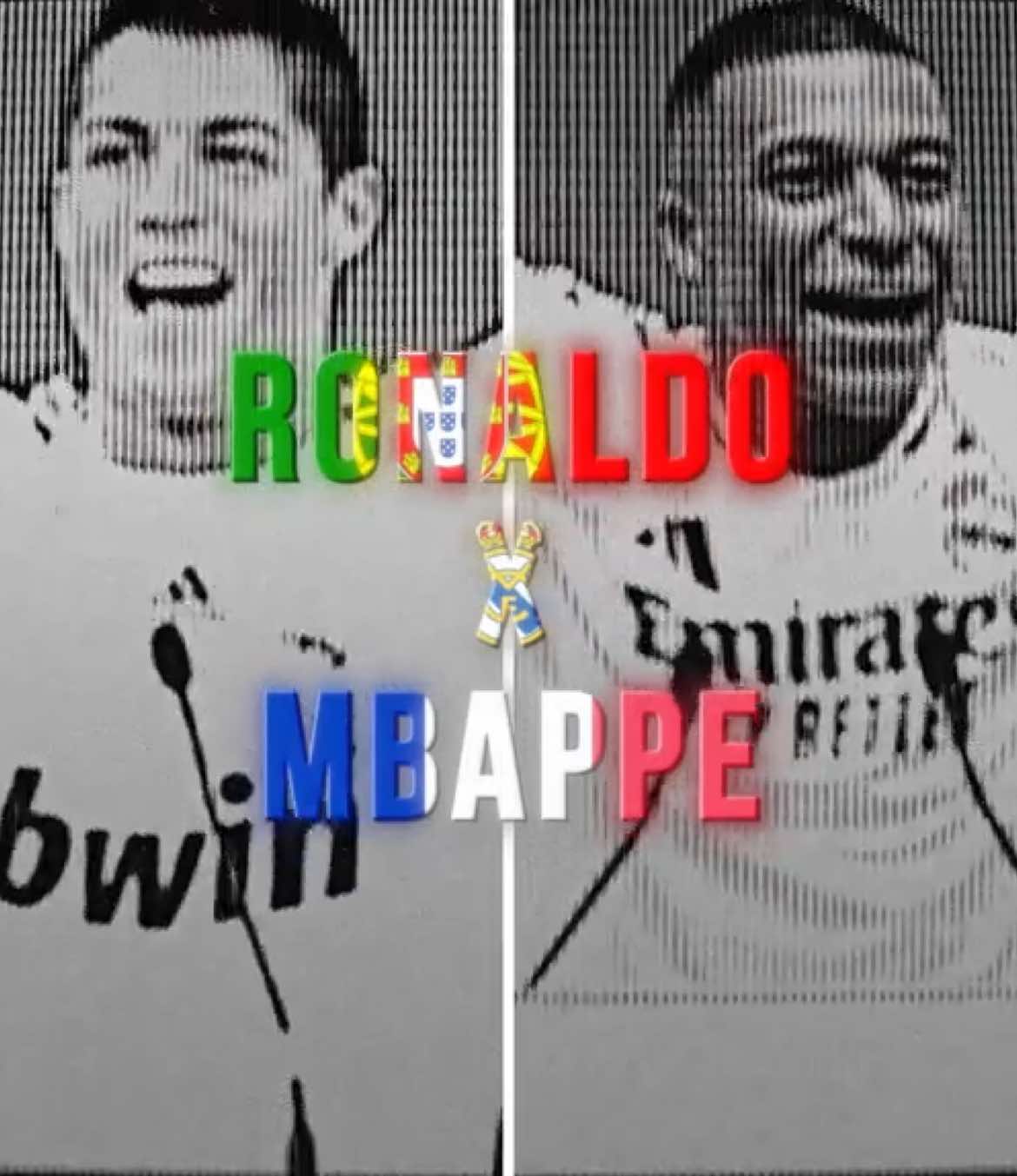 🐐 x 🐢 | #ronaldo #mbappe ib @thunda557