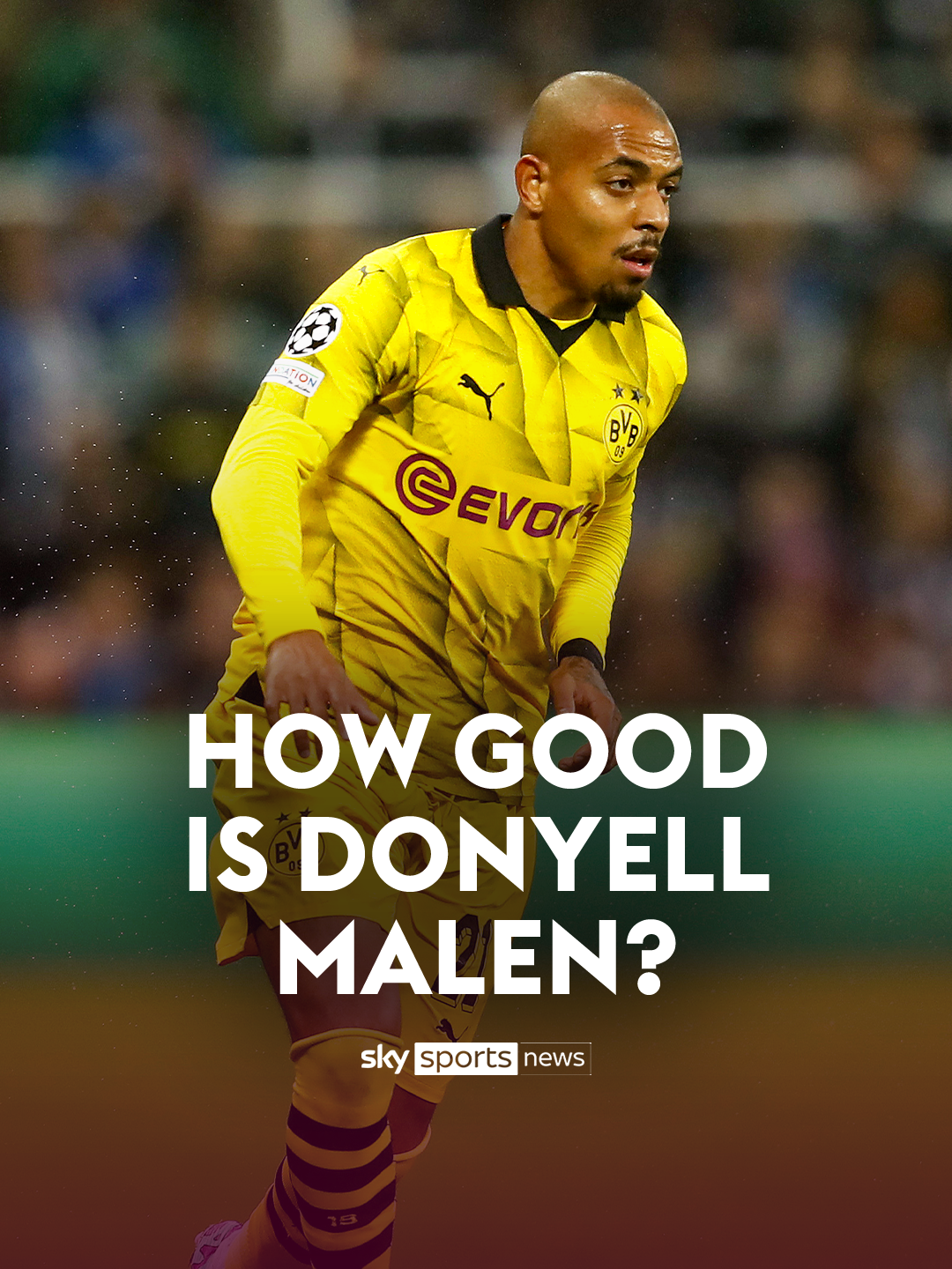 How good is Aston Villa's newest signing, Donyell Malen? #skysportsnews #footballtiktok #astonvilla #villa #dortmund