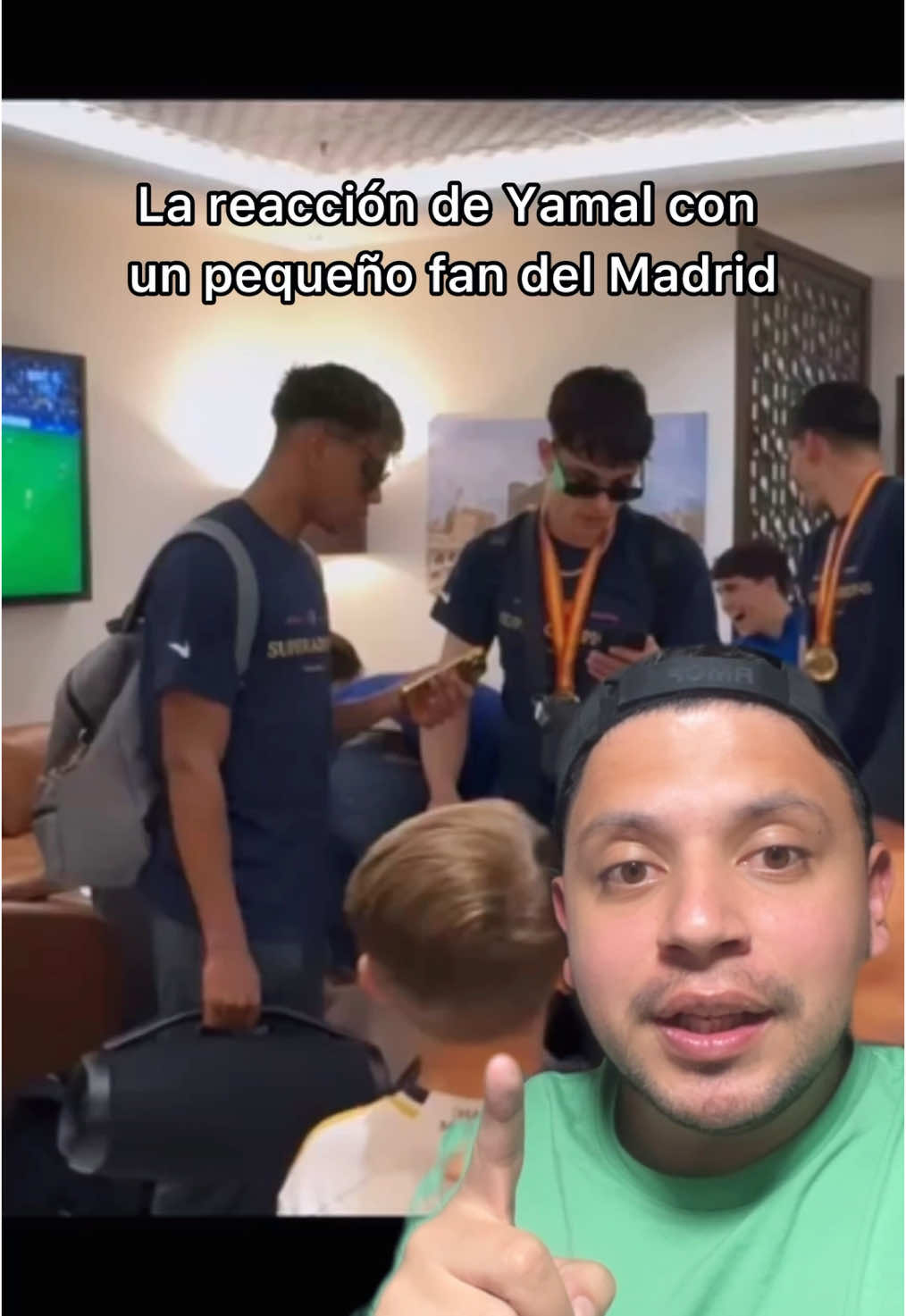 Broma o falta de respeto de Yamal? #lamineyamal #futbol #madrid #fcbarcelona #fyp #viral 