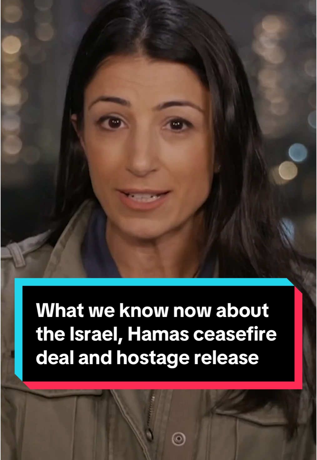 BREAKING: A ceasefire deal between Israel and Hamas has been reached after 15 months of war. Danielle Hamamdjian reports from Tel Aviv with the latest details. #israel #palestine #worldnews #breakingnews