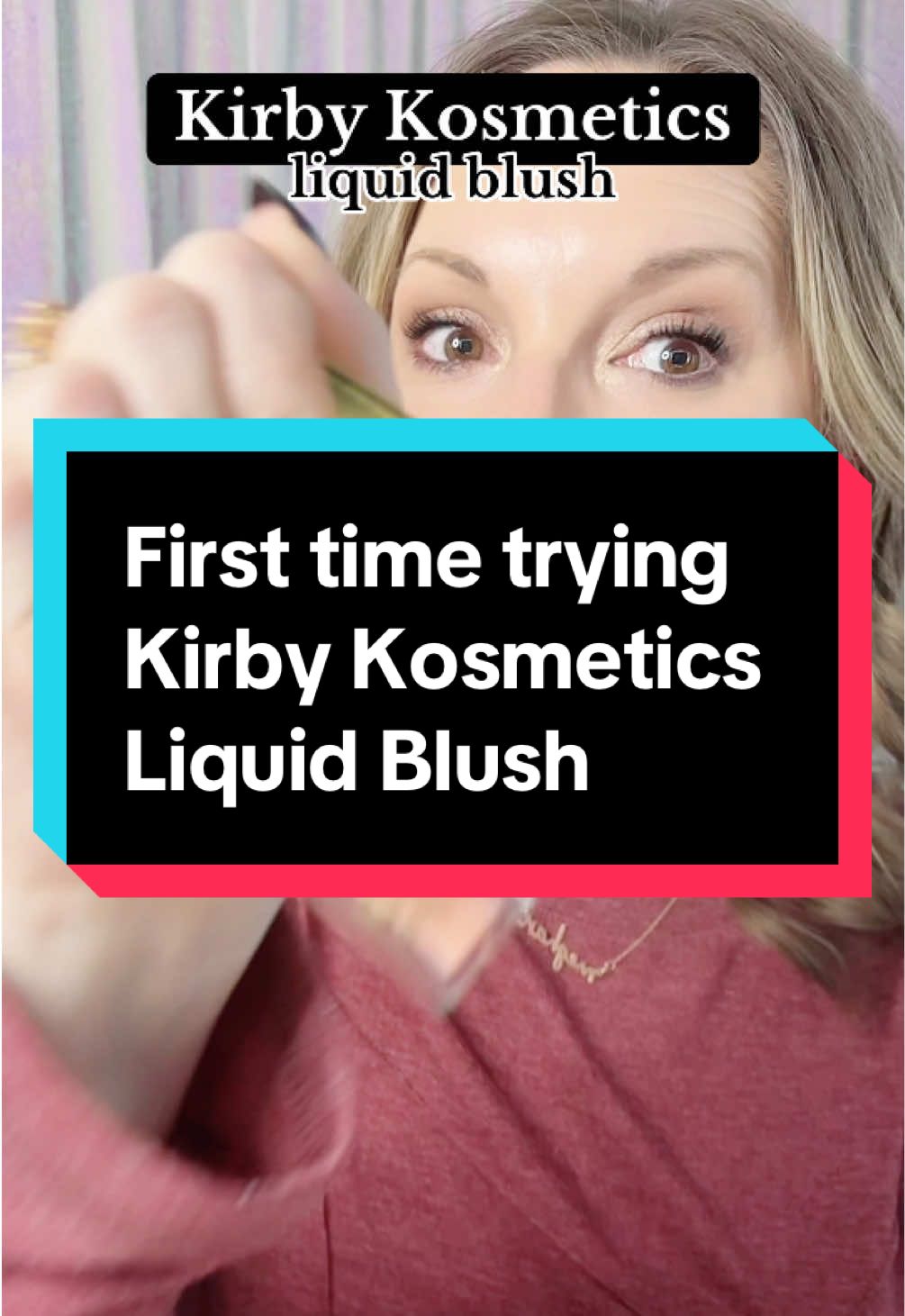 Loving these liquid blushes from @Kirby kosmetics!  They are pigmented and blendable, a little dot goes a long way!  You can wear a single shade, or layer them for your own unique look! #kirbykosmetics #kirbykosmeticsliquidblush #liquidblush #konfidentliquidblush #passionatepeachblush #blushingbeautyblush #ttsbeautybesties #toptierjanuary 