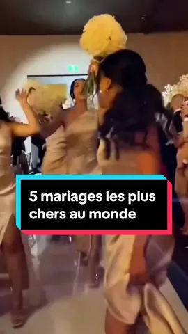 Les 5 mariages les plus chers au monde