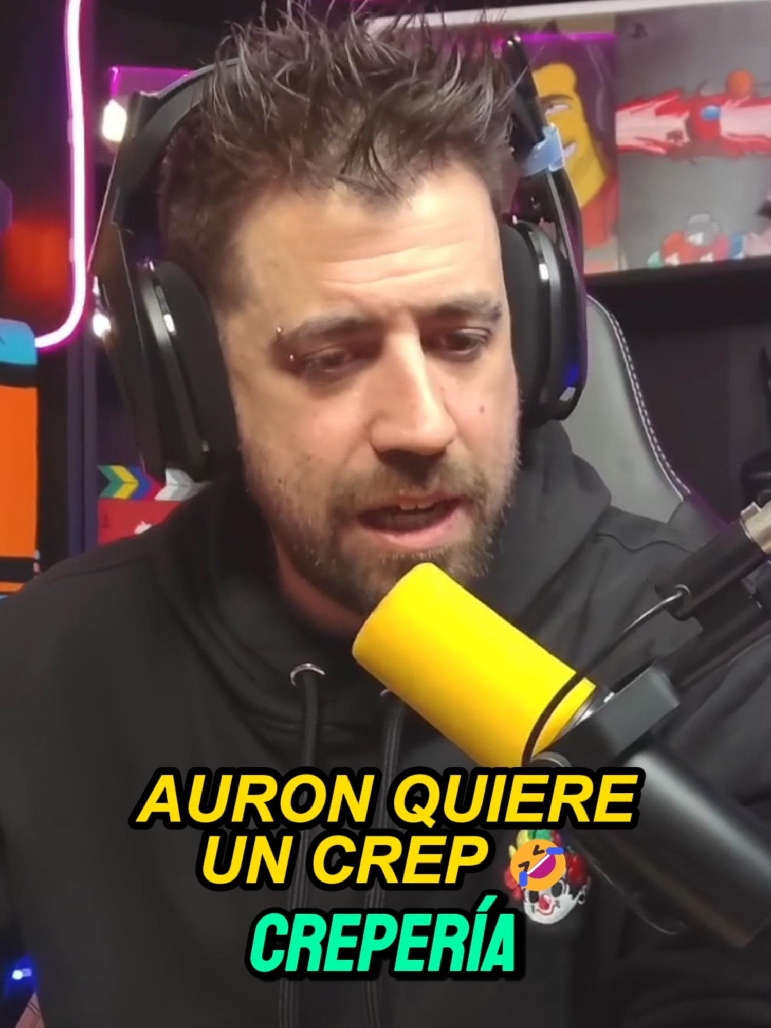 Auron quiere un crep 🤣 #auronplay #creperiadelarotonda #crepes #risas #andorra #viralvideos #parati #fyp #sestrada11