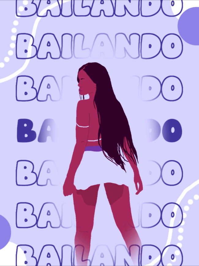 mientras vas bailando 💃 #lyrics #x #jbalvin #trendcintura #letra #notevoyanegar #viral_video 