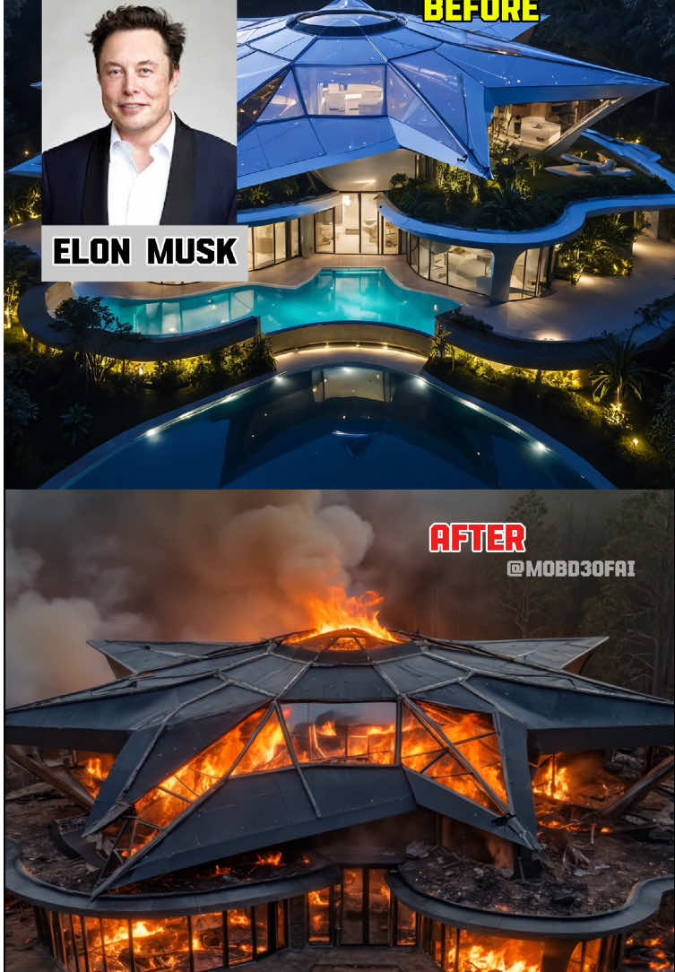 Famous celebrities loss in Los Angeles California wildfire #california #losangeles #beforeandafter #usa🇺🇸 #wildfire #news #usa_tiktok 