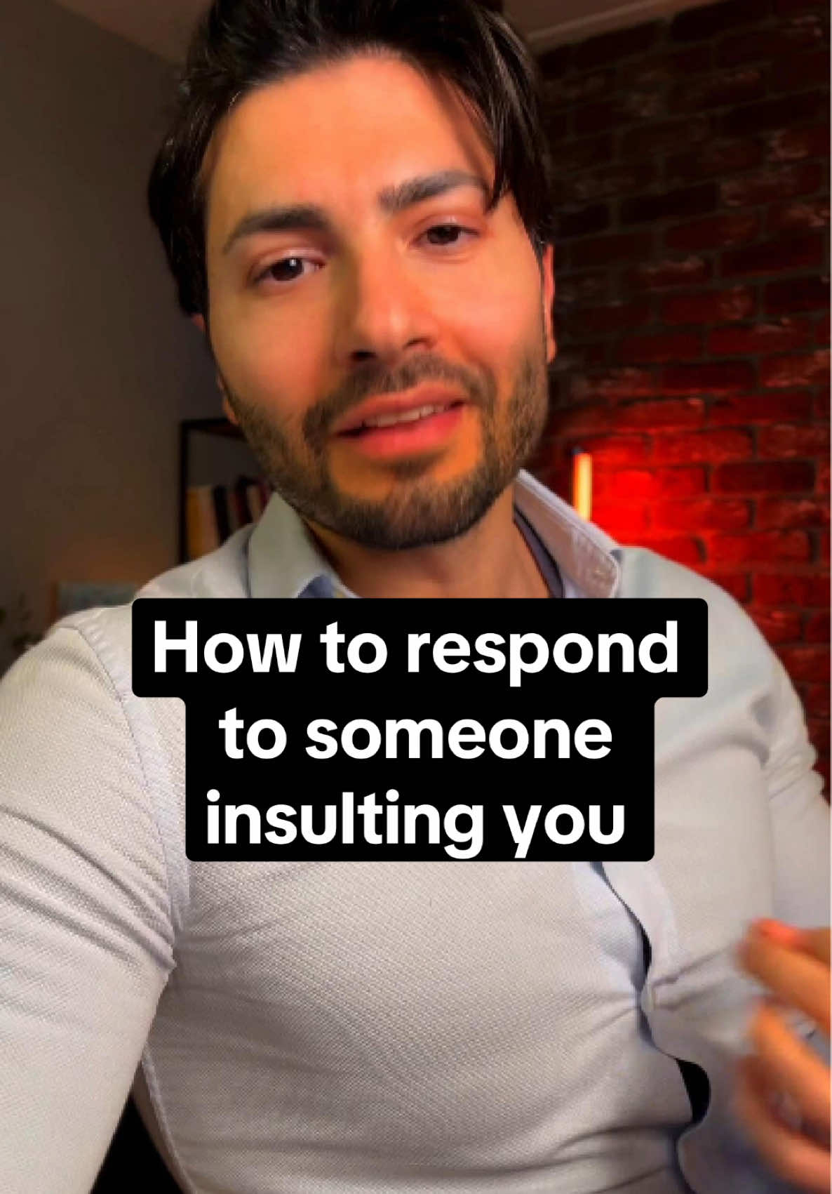 3 ways to effectively respond to an insult. PS: **I’m building an online course to help you effectively respond toxic behaviors at work.** Comment with the word *course* to get more details and join the waiting list. #psychologytips #toxicpeople #dealingwithtoxicity #mentalstrength #conflictresolution #handlinginsults #emotionalintelligence #workplaceadvice #boundariesmatter #selfrespect #staycalm #personalpower #narcissismawareness #mindsetshift #positivemindset #toxicrelationships #relationshiptips #psychologyfacts #selfgrowth 