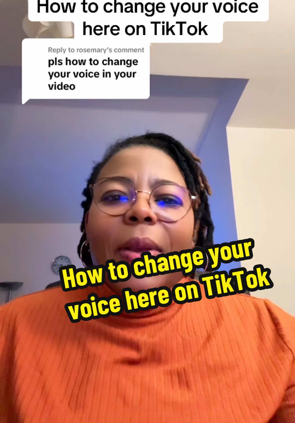 How to change your voice here on tiktok#tiktoktutorials#tiktoktips#VoiceEffects#contentcreator#mercyadebayo 