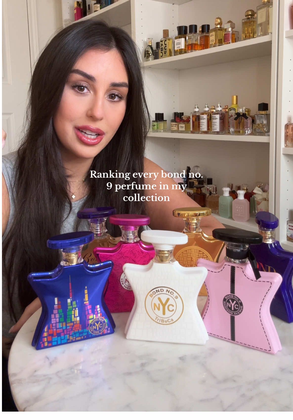 Ranking every @BondNo9 perfume in my collection & a little about each one 🌃🗽🚕 to know this brand is truly to love it and if you’ve been curious about it, now you know it’s worth the hype #perfumetiktok #perfumereview #fragrancetiktok #bondno9 #bondno9nyc #nicheperfume #luxuryperfume #fragrance 