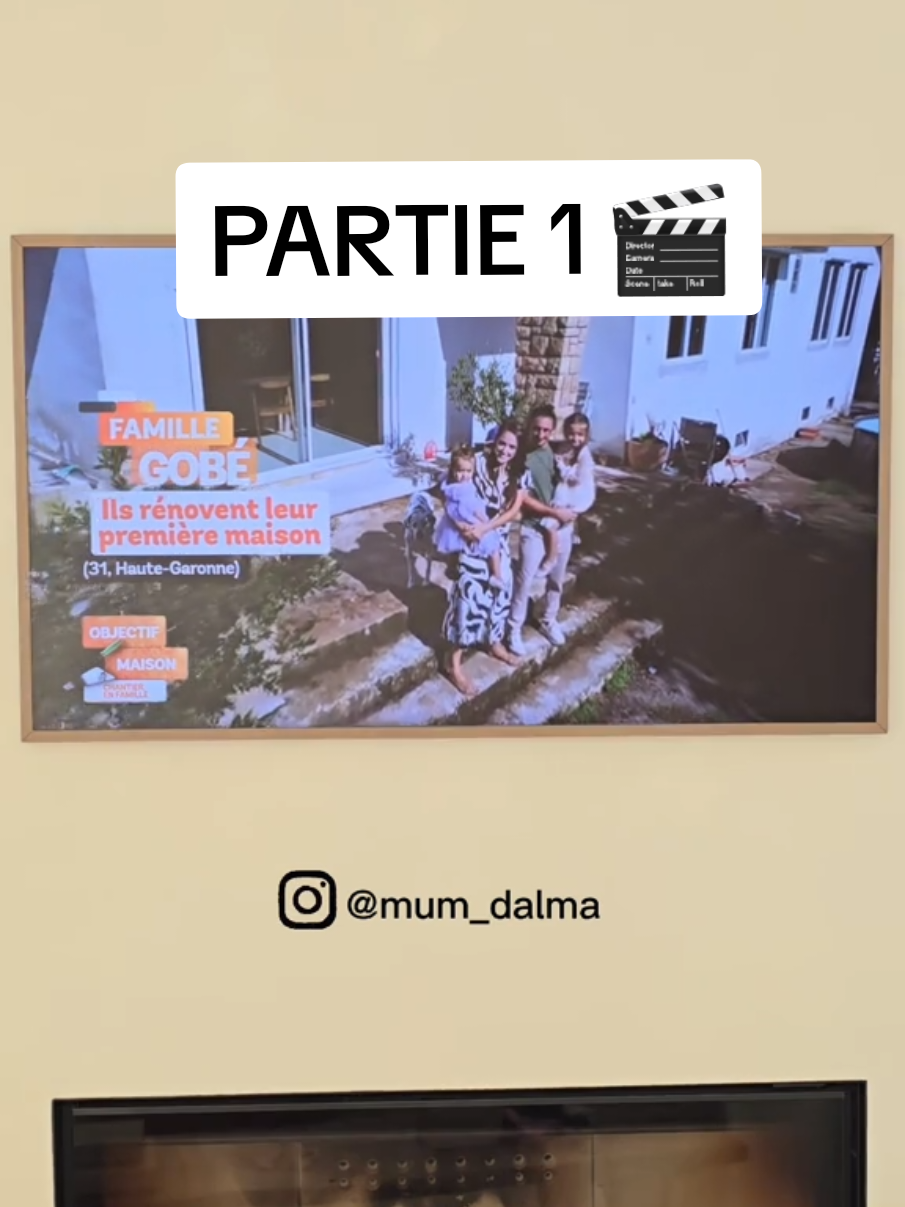 Partie 1: Notre famille ❤️  #bonheur #renovation #emissiontv #tv #enfamille #renovations 