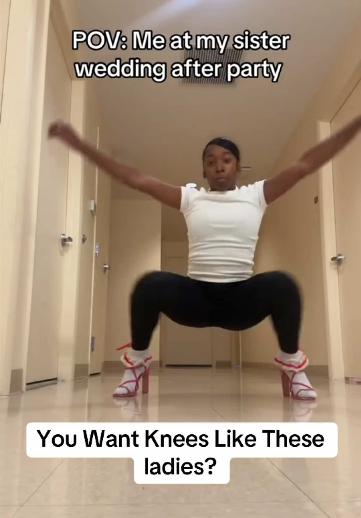 Ladies you want knees like this? Here is how we gonna fix them! Shoutout to @Nani 🤍 yall go check her out! Knees made out of wolverines claws #LearnOnTikTok #kneepain #fatlosstips #weightlosstips 