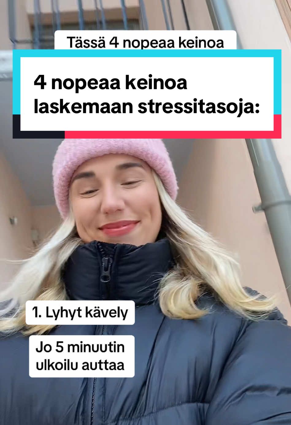 Tässä 4 vähän aikaa vievää ja helppoa tapaa, jotka laskevat kehon stressitasoja 💜  Jos haluat lukea keinoista enemmän, instagramista @juulisolja löytyy.  🌸terkuin, Juuli