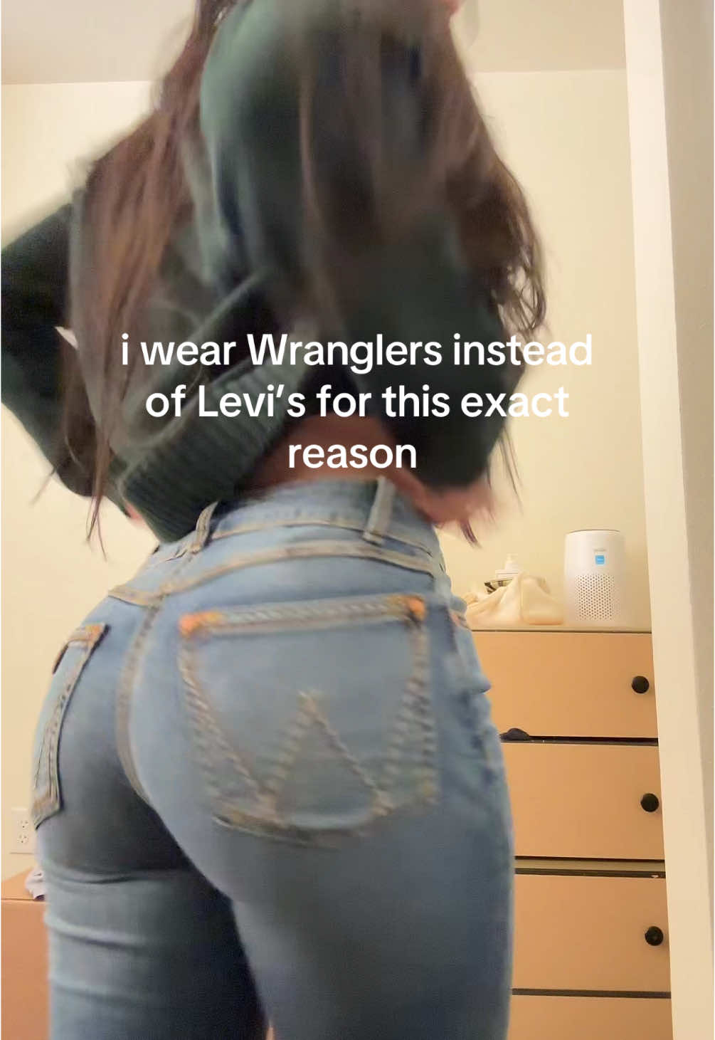 Levi’s don’t look good on me