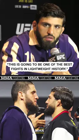 Arman Tsarukyan expects history against Islam Makhachev at #UFC311 #ArmanTsarukyan #IslamMakhachev #UFC