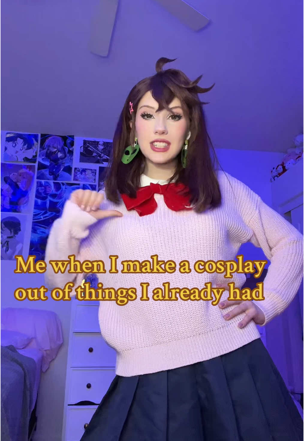 Tik tok stop not showing my vids yall already going down don’t take my veiws with u ##momoayase##dandadan##momoayasecosplay##cosplayproblems##relatable##cosplay