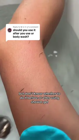 Replying to @𝐌 𝐀 𝐘 ꨄ︎ A game changing tip for your shower routine 🥰 #exfoliate #showergel #showerroutine #bodycareroutine #bodycareproducts #smoothskin #exfoliation 