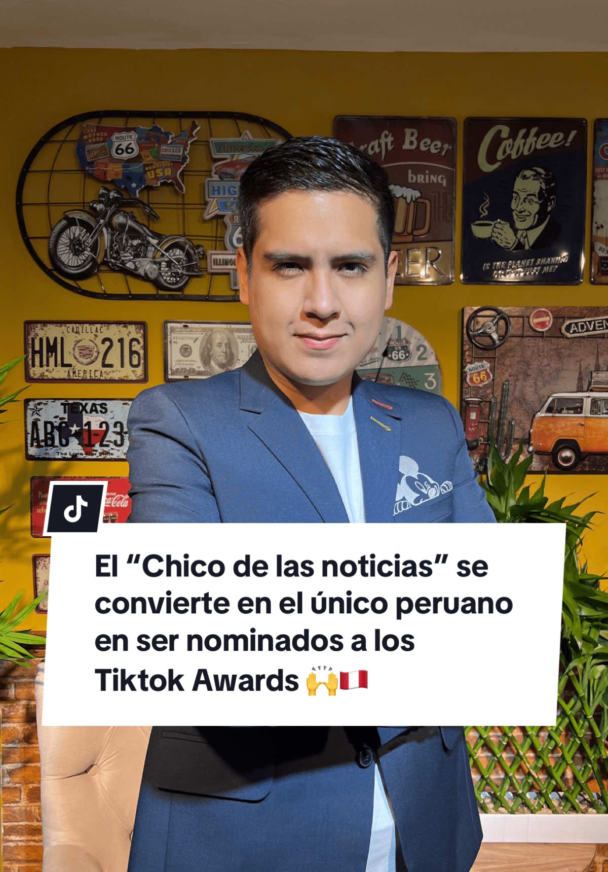 LO ÚLTIMO 🚨 El “Chico de las noticias” se convierte en el único peruano en ser nominados a los Tiktok Awards 2025 🇵🇪🙌  || #elchicodelasnoticias #Loultimo #tiktokawards #TikTokAdward2025 #premiostiktok #orgulloperuano #Peru #Peruano #PasalaVoz #Viral #ElComercioPerú