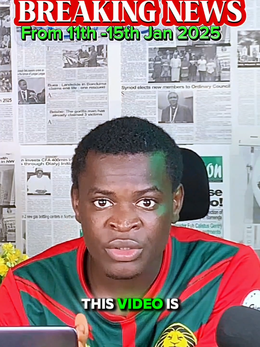 BREAKING NEWS summary of everything that happened in cameroon from 11th to 15th January 2025 #kumba  #buea  #bamenda #crtvnews #chancelornews  #chancelor237 