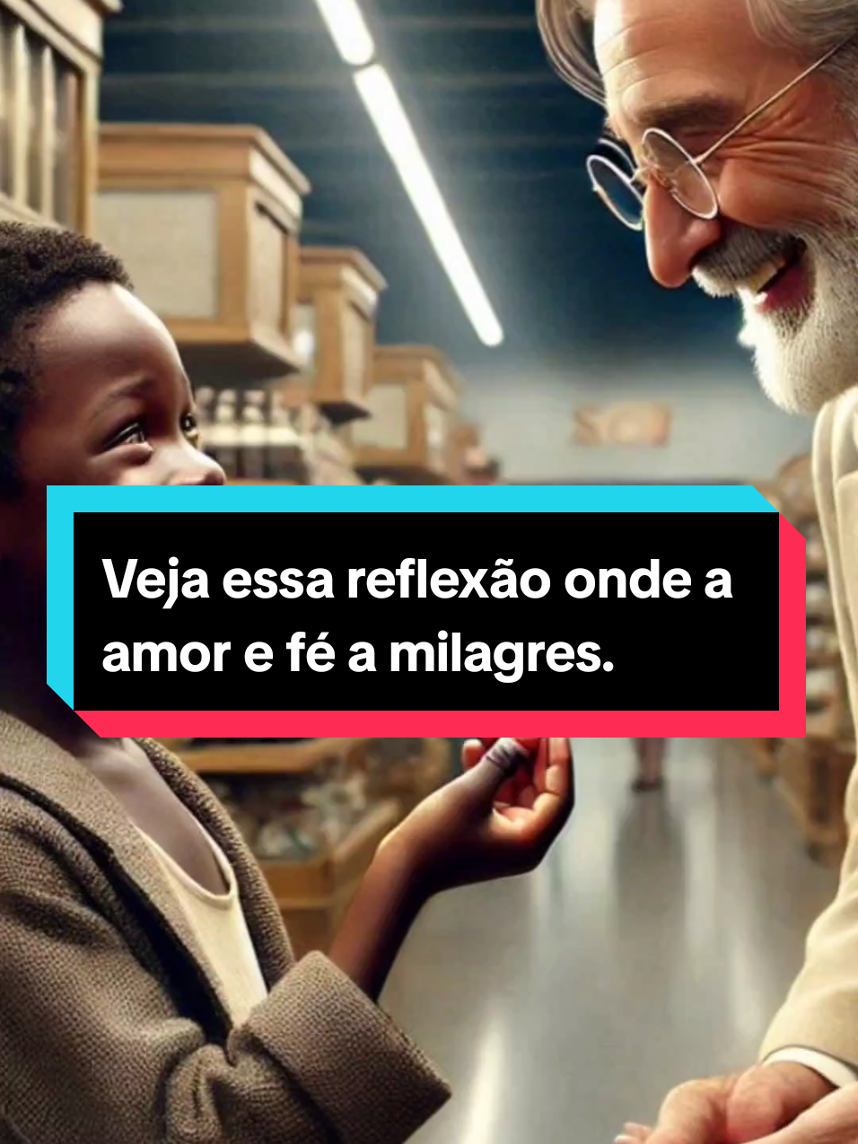 Ei, você precisa ver essa reflexão onde a amor e fé a milagres. Veja até o final. #reflexao #amor #refletir #fé 