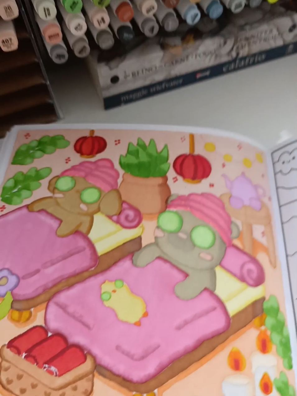 Como eu queria estar nesse momento 🤏🏼🥹 @Ciranda Cultural  . . . . . . . #fy #coloring #coloringbook #livegift #ohuhumarkers 