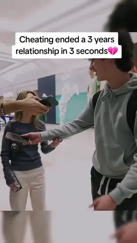 He didn't deserve that 💔 he found out that his girlfriend is cheating on him using a dating app after 3 years of relationship , 3 years is not a short period , therfore he was shocked ,he exposed her by cheater buster ai and broke up with her , this is just sad #real #cheating #Relationship 