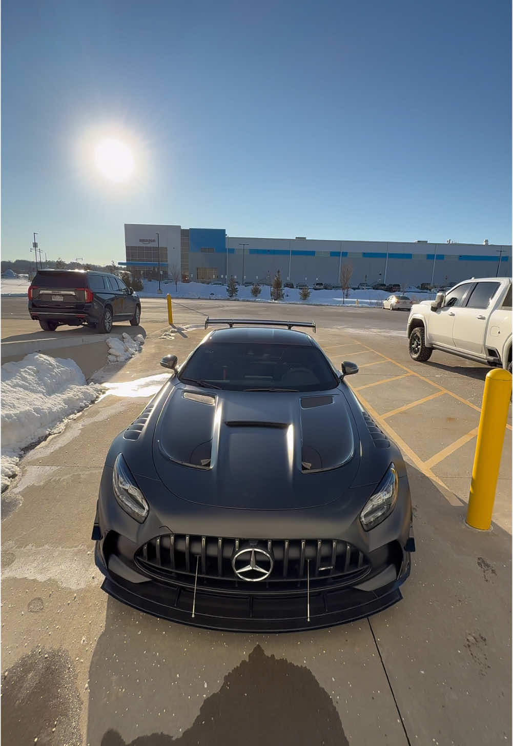 This or a GT3RS? #cars #mercedes #amg #gt #blackseries #supercar 