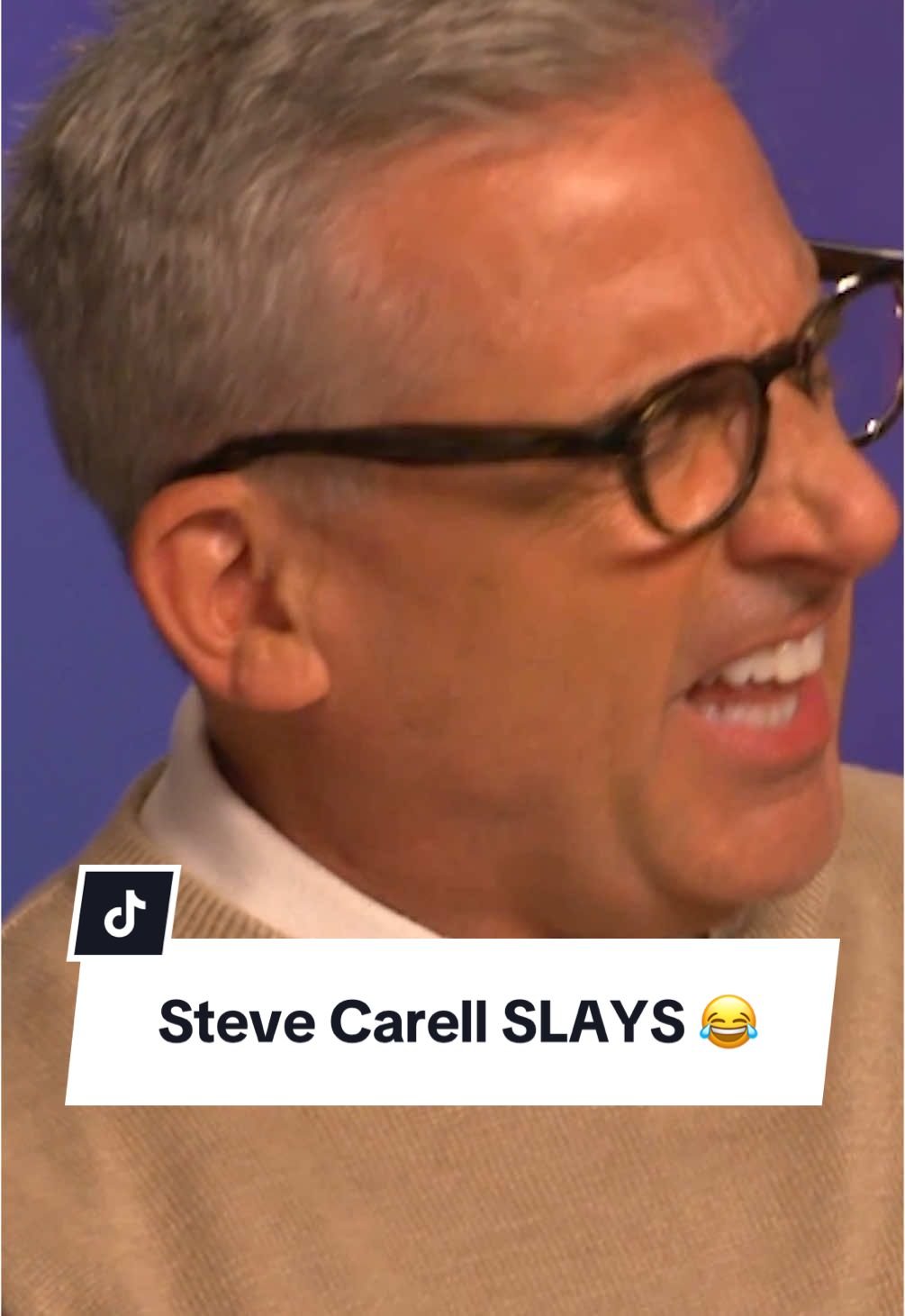 Steve Carell using the word slay is so Michael Scott coded 😂 #stevecarell #michaelscott #theoffice #theofficeus #theofficeedit #genz #fyp  @Simon Harkness | Interviewer 