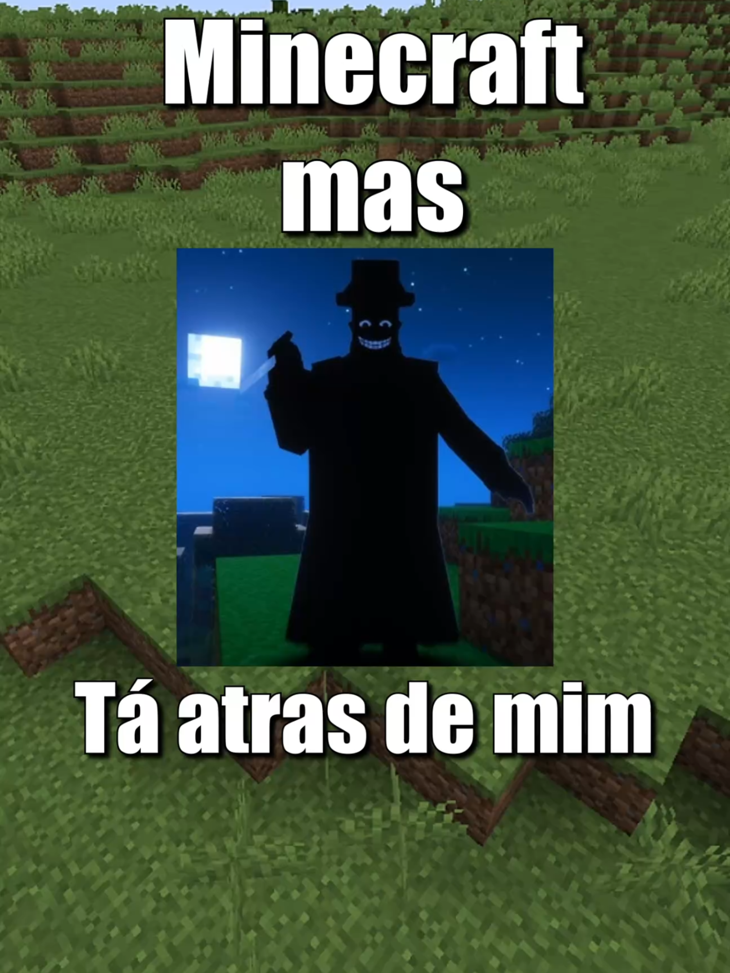 Minecraft mas esse bicho tá atras de mim #Minecraft #fyp