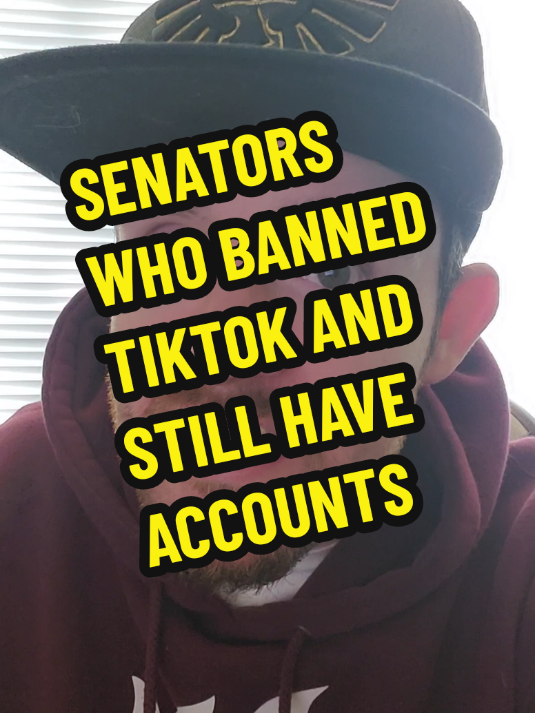 here is a list of every senator who voted to ban tiktok but still have an account #tiktokban #supremecourt #rednote #fyp 