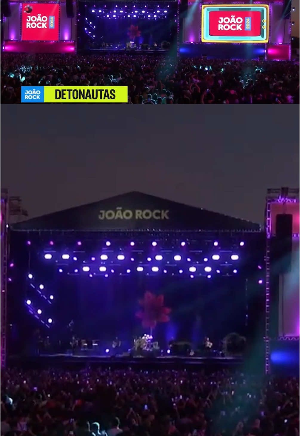 “Agora somos só nós dois e não Temos que provar pra mais ninguém, amor Eles não conseguem perceber como é real Que a gente se encante com alguém assim” ⭐️ #detonautas #joaorock #rocknacional #sónósdois  @detonautas 