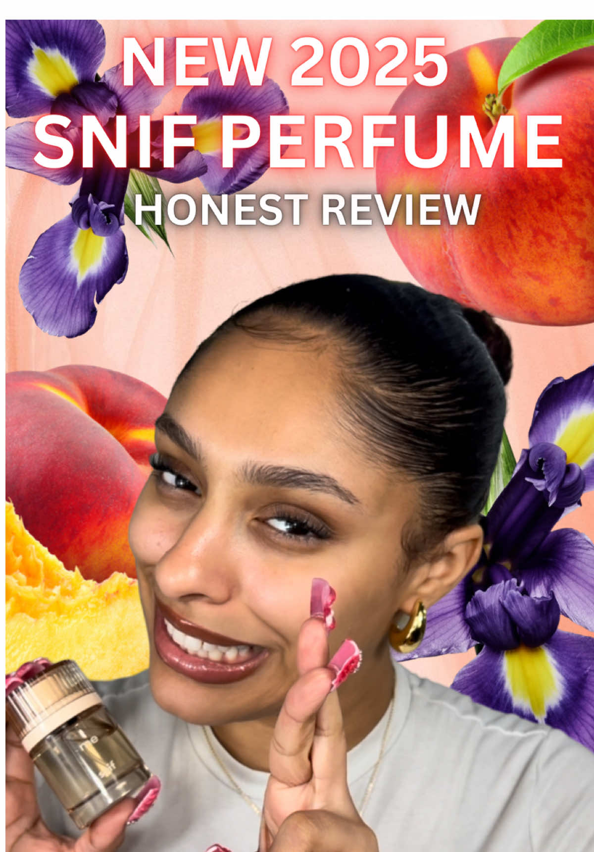 First impression review of @Snif new perfume “ME” 🍑✨ What is smells like to me 👇🏽 Very very fruity, and musky with a dash of floral . I would consider this a skin scent not super potent but for sure there, been about 4 hours and it’s still strong. My man said I smell amazing 🤍 #perfumetok #snifperfume #itgirlperfumes #perfumes #smellgood #perfumeaesthetic #mostcomplimentedperfume #fragrancetok #perfumecollection 