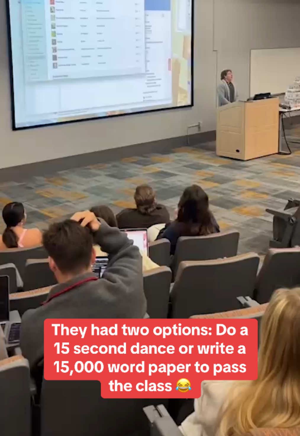 What are you doing? 🤣 (via @KENZIE GREENE) #class #test #professor 