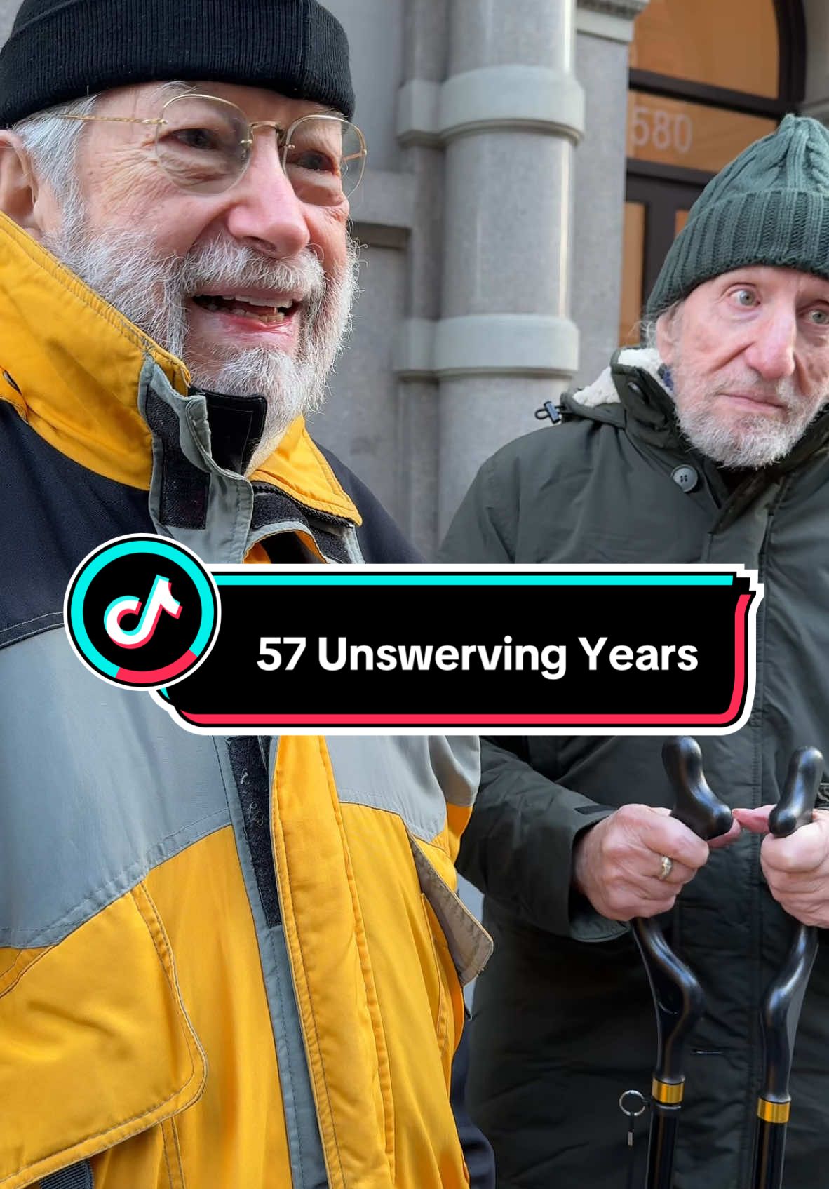 57 Unswerving Years #meetcute #Love #nyc #streetinterview #fyp 