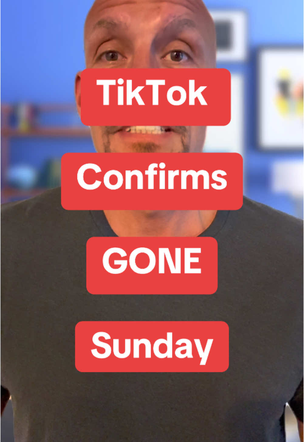 TikTok will go dark and shutdown on Sunday January 19th. #tiktok #tiktokban #sunday #thankyou 