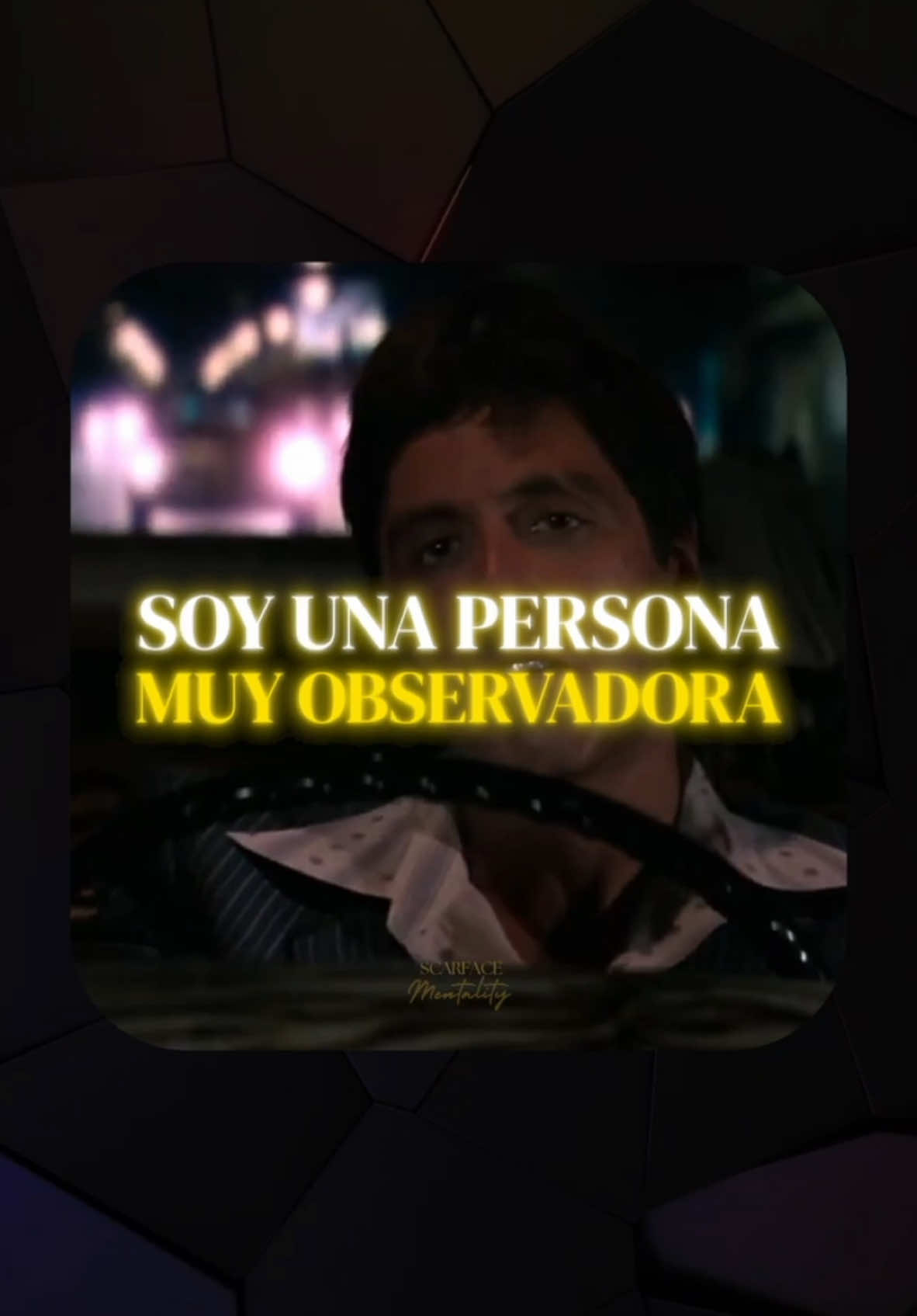 Tony Montana Frases: El poder del silencio. #scarface #leccionesdelavida #reflexionesdelavida #tonymontana 