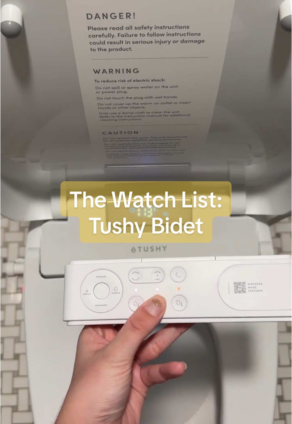 Replying to @Katwag How else should we test bidets? We got to test this #bidet early as part of #thewatchlist! Hit the link in our bio for more #2025launches! #bidet #bidettesting #bathroom #bathroomtips #commissionearned 